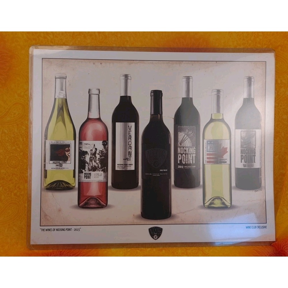 Nocking Point Wines Art Print Wines of Nocking Point 2015 by Brian Roll
